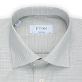 Shirt - Checkered Cotton Single Cuff Regular Fit