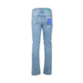 Jeans - NICK Cotton Stretch Turquoise Patch