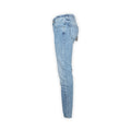 Jeans - NICK Cotton Stretch Turquoise Patch