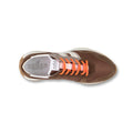 H383 New Running Coloured Suede And Canvas Sneakers