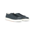 Sneakers - NEW CLEANIC Grained Leather & Rubber Soles Lace-Ups