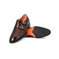 Double Monks - Polished Leather & Bimaterial Soles + Apron