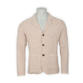 Blazer - Mottled Cotton, Viscose & Polyester Knitted Finished Sleeves
