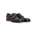 Double Monks - CARTER Polished Leather & Bimaterial Soles