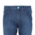 Jeans - BARD Cotton Stretch Navy & Blue Patch