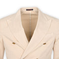 Double-Breasted Blazer - Drill Cotton Stretch 6 Buttons