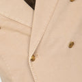 Double-Breasted Blazer - Drill Cotton Stretch 6 Buttons