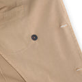 Double-Breasted Blazer - Drill Cotton Stretch 6 Buttons