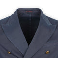Double-Breasted Blazer - Drill Cotton Stretch 6 Buttons