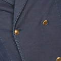 Double-Breasted Blazer - Drill Cotton Stretch 6 Buttons