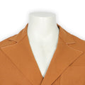 Double-Breasted Blazer - Cotton Knitted Finished Sleeves