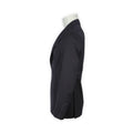 Two Piece Suit - Easy Wear Wool & Polyester Stretch Unfinished Sleeves