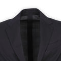 Two Piece Suit - Easy Wear Wool & Polyester Stretch Unfinished Sleeves