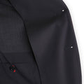 Two Piece Suit - Easy Wear Wool & Polyester Stretch Unfinished Sleeves