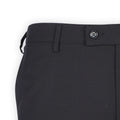 Two Piece Suit - Easy Wear Wool & Polyester Stretch Unfinished Sleeves