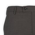 Two Piece Suit - Easy Wear Wool & Polyester Stretch Unfinished Sleeves