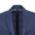 Two Piece Suit - Easy Wear Wool & Polyester Stretch Unfinished Sleeves