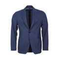 Two Piece Suit - Easy Wear Wool & Polyester Stretch Unfinished Sleeves