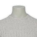 Cable Knit Sweater - HONLEY Cotton & Cashmere Crew Neck