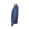 Cable Knit Sweater - HONLEY Cotton & Cashmere Crew Neck