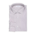 Shirt - Tricolor Striped Cotton Single Cuff