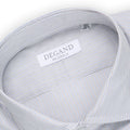 Shirt - Tricolor Striped Cotton Single Cuff