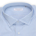 Shirt - Striped Cotton Single Cuff