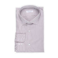 Shirt - Tricolor Checkered Cotton Single Cuff