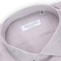 Shirt - Tricolor Checkered Cotton Single Cuff