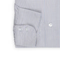 Shirt - Tricolor Checkered Cotton Single Cuff