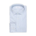 Shirt - Tricolor Striped Cotton Single Cuff