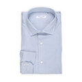 Shirt - Tricolor Checkered Cotton Single Cuff