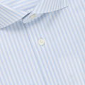 Shirt - Striped 3/1 Cotton & Lyocell Single Cuff Slim Fit