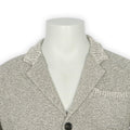 Blazer - Mottled Cotton, Viscose & Polyester Knitted Finished Sleeves