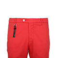 Pants - SLIM 80 Cotton & Silk Stretch + Zip