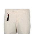 Pants - SLIM 80 Cotton & Silk Stretch + Zip