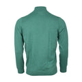 Quarter-Zip Sweater - STOWBRIDGE Cotton, Silk & Cashmere Stand-Up Zipped Collar