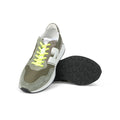 H383 New Running Coloured Suede And Canvas Sneakers