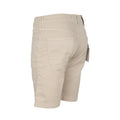 Bermuda Shorts - NICOLAS Cotton & Lyocell Stretch White Patch