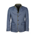 Austrian Jacket - MEWES Herringbone Linen High Collar