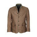 Austrian Jacket - MEWES Herringbone Linen High Collar