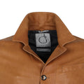 Jacket - Lamb Nappa Leather Buttoned