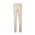 Pants - Two Pleats + Straps Viscose, Linen & Cotton
