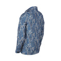 Overshirt - Paisley Print Polyester Buttoned