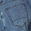 Jeans - TOKYO Cotton, Modal, Silk Stretch RJB Suede Patch Back