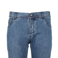 Jeans - TOKYO Cotton, Modal, Silk Stretch RJB Suede Patch Back