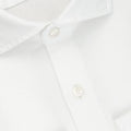 Shirt - Honeycomb Pattern Cotton Single Cuff