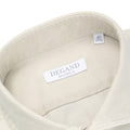 Shirt - Honeycomb Pattern Cotton Single Cuff
