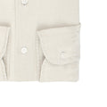 Shirt - Honeycomb Pattern Cotton Single Cuff