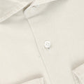 Shirt - Honeycomb Pattern Cotton Single Cuff
